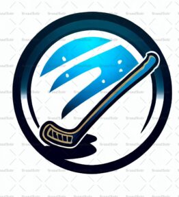 Hockeyschläger und Puck